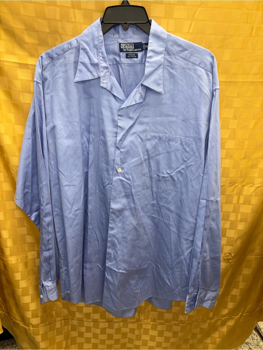 Ralph Lauren Polo Men's Light Blue Long-Sleeve Dress Shirt